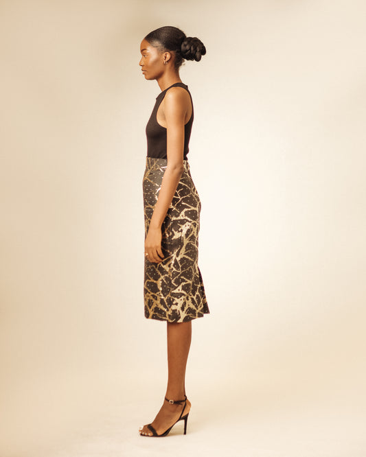 Stardust Pencil Skirt